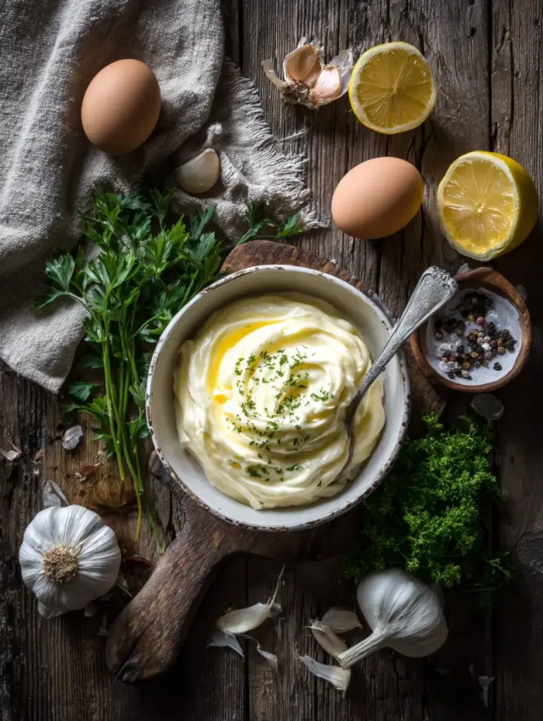 Receita de Maionese com Ovo Cozido e Creme de Leite
